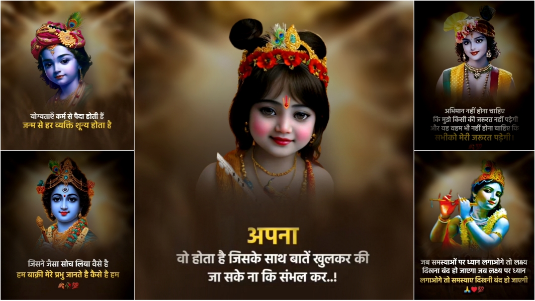 Krishna motivational quotes in hindi